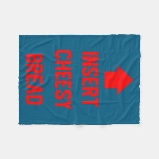 Couverture Polaire Insert Cheesy Bread (Devant (Horizontal))