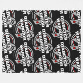 Couverture Polaire Insigne...Couverture en polaire du diabète (Devant (Horizontal))