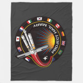 Couverture Polaire Insigne de mission spatiale (Devant)