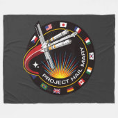 Couverture Polaire Insigne de mission spatiale (Devant (Horizontal))