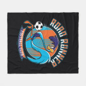 Couverture Polaire Insigne du club de football ROAD RUNNER™ (Devant (Horizontal))