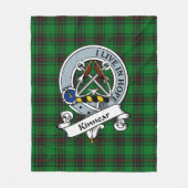 Couverture Polaire Insigne Kinnear Clan Tartan Plaid (Devant)