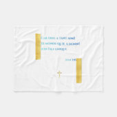 Couverture Polaire Inspiration Divine —  (Devant (Horizontal))