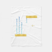 Couverture Polaire Inspiration Divine —  (Devant)