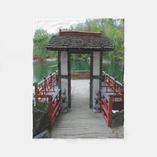 Couverture Polaire Inspiration japonaise (Devant)