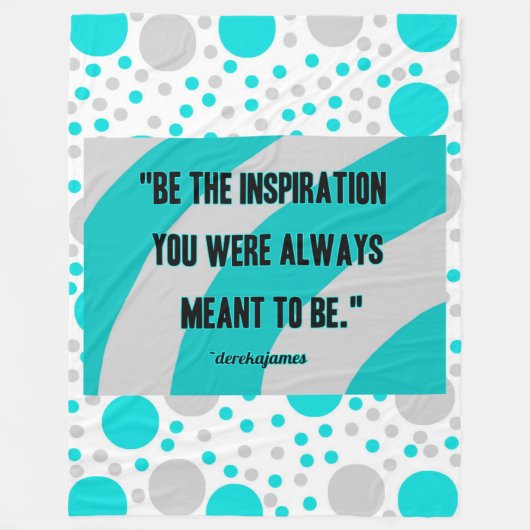 Couverture Polaire Inspiration Large Cotton Fleece Blanket (Devant)