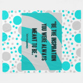 Couverture Polaire Inspiration Large Cotton Fleece Blanket (Devant (Horizontal))