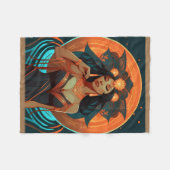 COUVERTURE POLAIRE INSPIRATION NATIVE #2 (Devant (Horizontal))