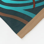 COUVERTURE POLAIRE INSPIRATION NATIVE #2 (Coin)