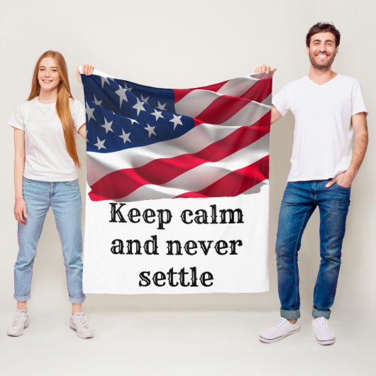 Couverture Polaire Inspirational phrase (En situation)