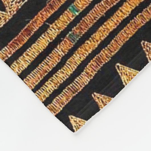 Couverture Polaire Inspiré par l'Afrique (Coin)