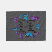 Couverture Polaire Insrational Scripture Verse God Faith Hd0 Christia (Devant (Horizontal))