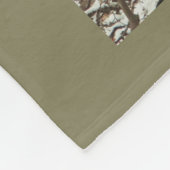 Couverture Polaire Instagram vos images collage personnalisé monogram (Coin)