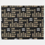 Couverture Polaire Instruction de base de la BIBLE avant de quitter l (Devant (Horizontal))