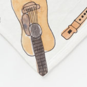 Couverture Polaire Instruments de musique (Coin)