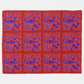 Couverture Polaire Instruments de musique (Devant (Horizontal))