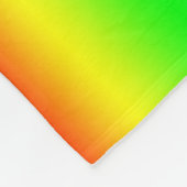 Couverture Polaire Intentions du Yoga Rainbow (Coin)