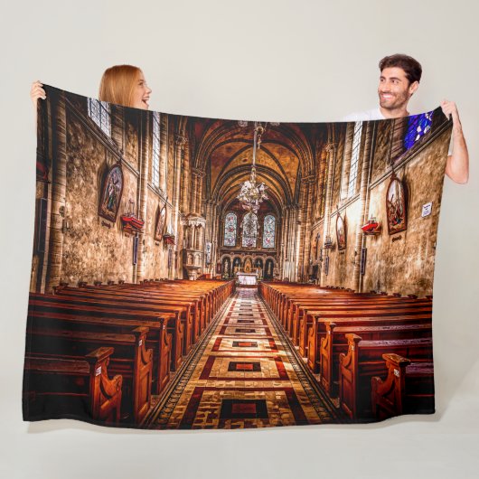 COUVERTURE POLAIRE INTÉRIEUR DE L'ÉGLISE (En situation)
