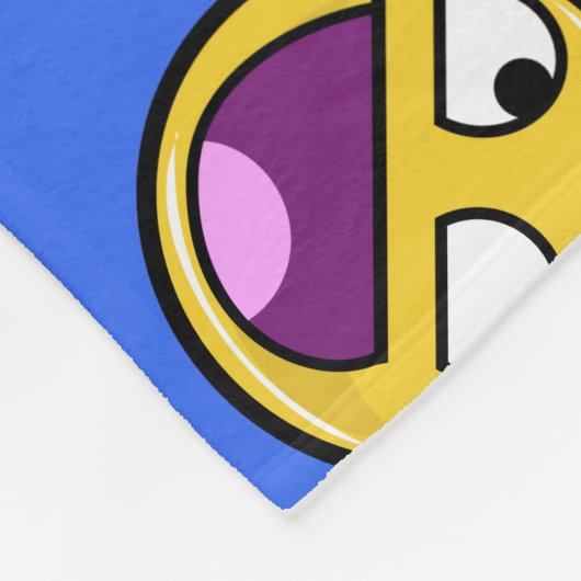 Couverture Polaire Internet impressionnant Meme de visage (Coin)