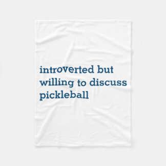 Couverture Polaire Introverti désireux discuter conception de pickleb