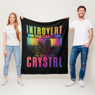 Couverture Polaire Introvertir mais volonté de discuter Crystal