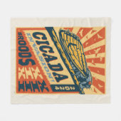 Couverture Polaire Invasion Canada 2024 Lettre Presse (Devant (Horizontal))