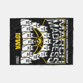 Couverture Polaire Iowa March Madness 2025 Women's Sketll Nil (Devant (Horizontal))