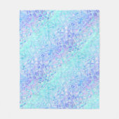Couverture Polaire iridescence glacée : (Devant)