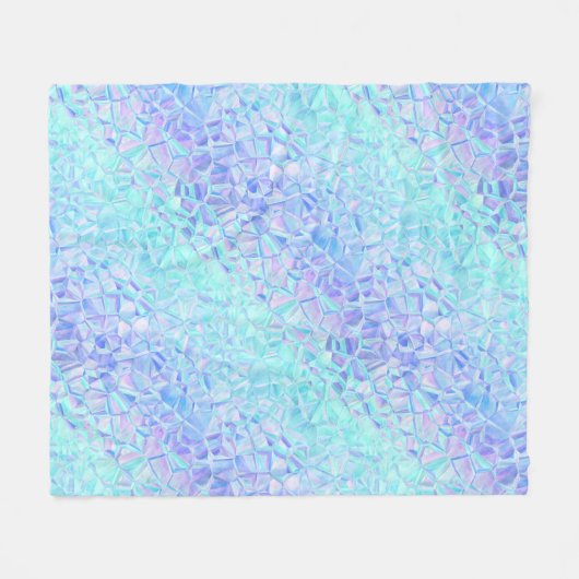 Couverture Polaire iridescence glacée : (Devant (Horizontal))
