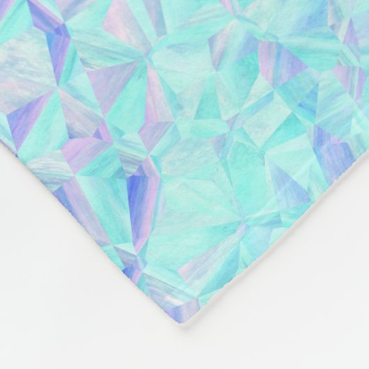 Couverture Polaire iridescence glacée : (Coin)