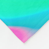 Couverture Polaire Iridescente marbrée texture holographique en dynam (Coin)