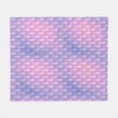 Couverture Polaire Iridescente violet et rose (Devant (Horizontal))