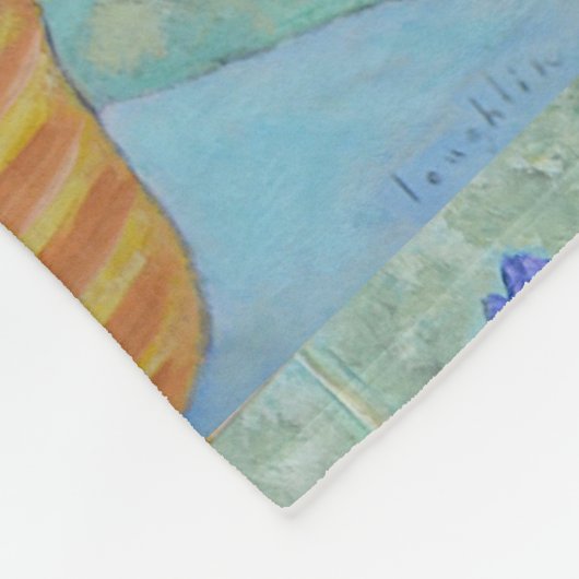 Couverture Polaire Iris Blossoms (Coin)