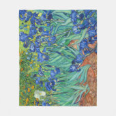 Couverture Polaire Iris par Van Gogh (Devant)