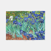 Couverture Polaire Iris par Vincent van Gogh (Devant (Horizontal))