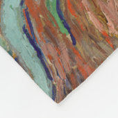 Couverture Polaire Irises par Van Gogh (Coin)