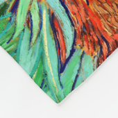 Couverture Polaire Irises par Vincent Van Gogh (Coin)