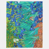 Couverture Polaire Irises, Vincent van Gogh (Devant)