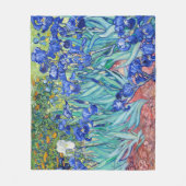 Couverture Polaire Irises Vincent van Gogh (Devant)