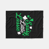 Couverture Polaire Irish Sassy Little Lassie (Devant (Horizontal))