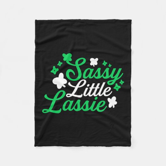 Couverture Polaire Irish Sassy Little Lassie (Devant)