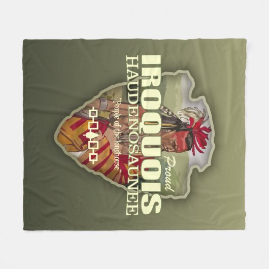 Couverture Polaire Iroquois (flèche) (Devant (Horizontal))
