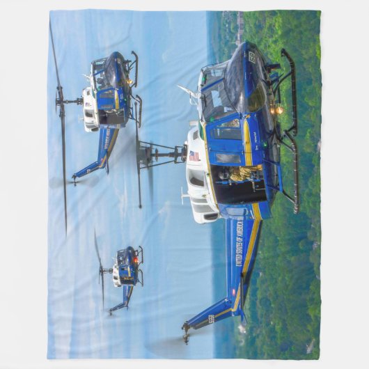 COUVERTURE POLAIRE IROQUOIS UH-1N (Devant)