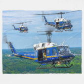 COUVERTURE POLAIRE IROQUOIS UH-1N (Devant (Horizontal))