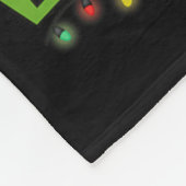 Couverture Polaire Is This Jolly Enough,green Christmas Tree Light Me (Coin)