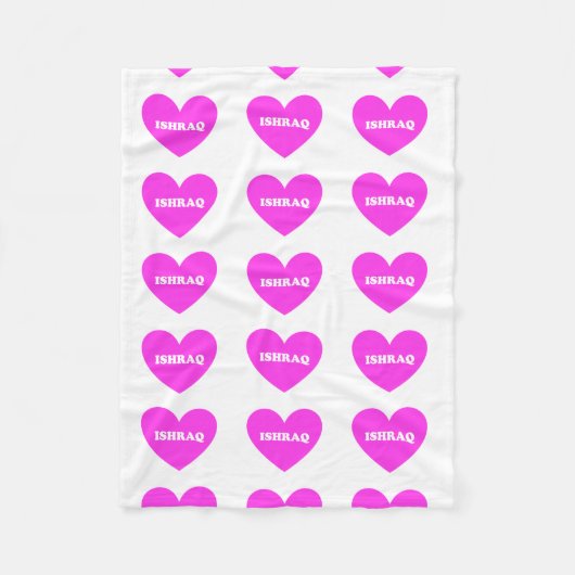 Couverture Polaire Ishraq (Devant)