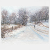 Couverture Polaire "Isolement hivernal" (Devant (Horizontal))