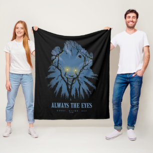 Couverture Polaire IT Toujours Les Yeux Arbres Paréidoliques Tops