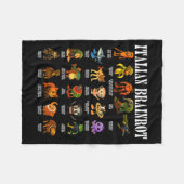 Couverture Polaire Italian Brain Rot Italian Brainrot Funny Memes (Devant (Horizontal))