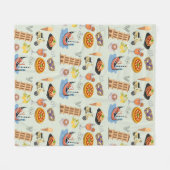 Couverture Polaire Italie Vacances parfaites (Devant (Horizontal))